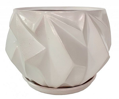 Горщик Камінь круглий 10 л мідний