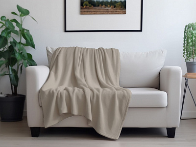 Плед Simply Taupe 160x200 см коричневый La Nuit