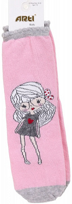Носки для девочек ARTI 200145 р.7-8 розовый 