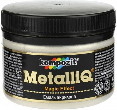 Емаль акрилова MetalliQ Kompozit перлина 0,086 л