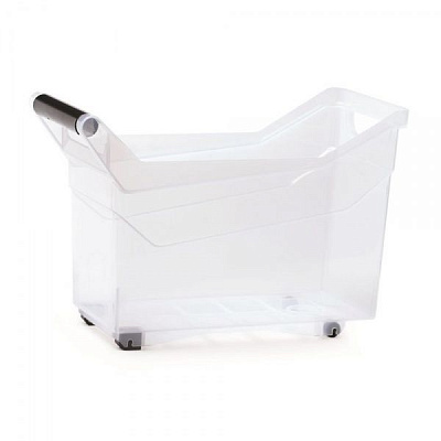 Ящик для зберігання PRP з ручкою на колесах 380х177х256