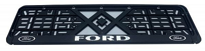 Рамка під номерний знак рельєфна Ford