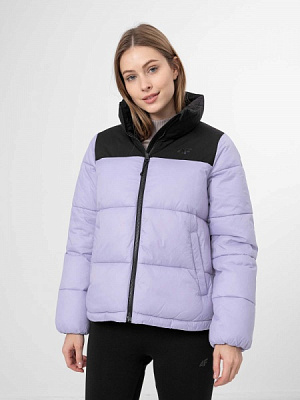 Куртка 4F WOJACKET KUDP014 H4Z22-KUDP014-51S р.XL чорно-фіолетовий