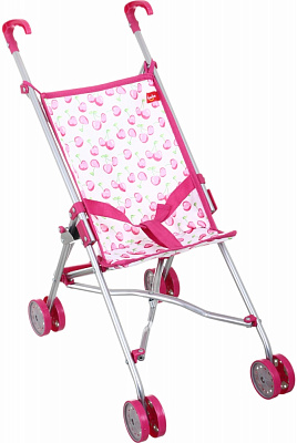 Коляска для ляльок PIXIE Buggy рожевий S9302
