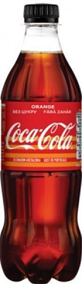 Безалкогольный напиток Coca-Cola ZERO Orange 1 л (5449000031624) 
