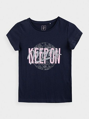 Футболка 4F J4Z20-JTSD214A-31S 134 синий