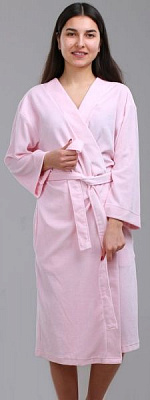 Халат женский La Nuit Home Classic р. M розовый 