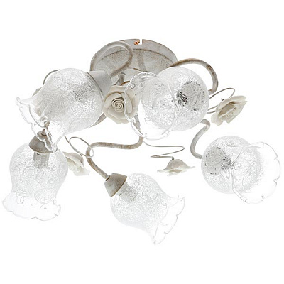 Люстра Accento Lighting Provence ALHL-JSL-6384/5 біла