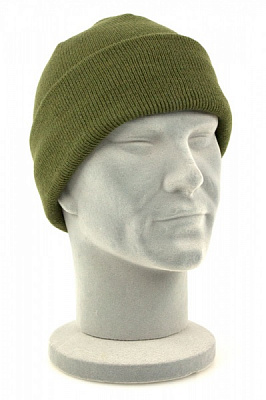 Шапка Mil-Tec АКРИЛОВА ТОНКОЇ В'ЯЗКИ BEANIE CAP, OLIVE 12133001