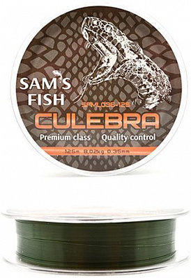Волосінь Stenson Culebra 125м 0,35мм 8,02кг