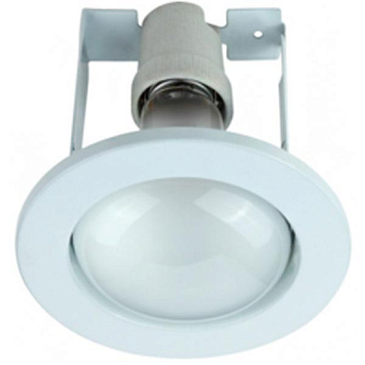 Светильник Powerlight E14 R80 белый