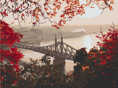 Картина за номерами Міст свободи. Будапешт 10560-АС 40х50 см ArtCraft