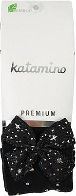 Колготки для девочек KATAMINO K36009р.80-92 черный 