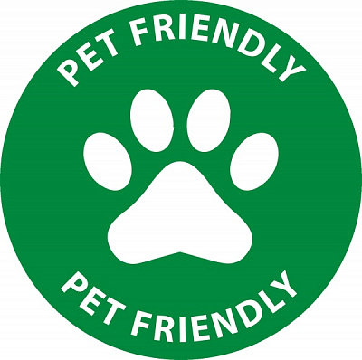 Наліпка MAXGROUP Вхід з тваринами дозволено NM-129