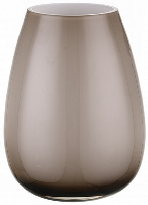 Ваза Wrzesniak Glassworks Maestro Tear 18 см коричневая 