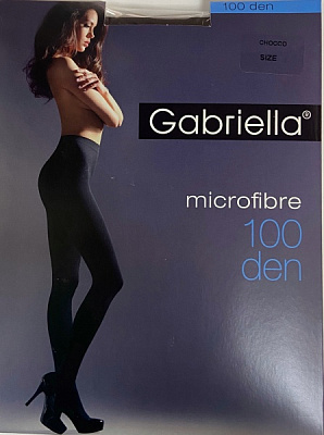 Колготки женские Gabriella 124 MICROFIBRE 100 den р. 4 chocolat