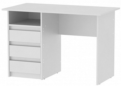 Стол письменный Компанит Декан нимфея альба 