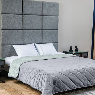 Покрывало VELOUR 240x260 см La Nuit серый 