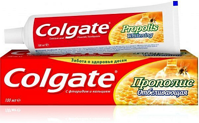 Зубна паста Colgate Прополіс Відбілююча 100 мл