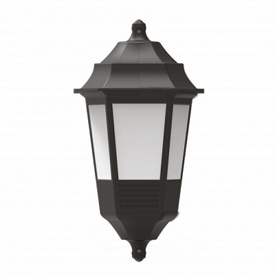 Светильник настенный HOROZ ELECTRIC Begonya E27 40 Вт IP44 черный 400-010-120