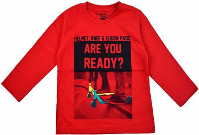 Футболка LOSAN р.98 червоний 1347