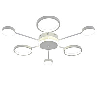 Люстра светодиодная Victoria Lighting Sabina/PL6+1 55 Вт белый 