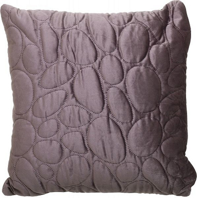 Подушка 3D Velvet Spot 45x45 см серый La Nuit 