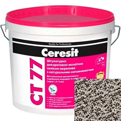 Декоративная штукатурка мозаичная Ceresit CT 77 TIBET 3 14 кг 10 л
