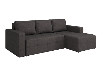 Диван угловой SOFYNO ТВИСТ Alyaska 05 Shark правый серый 2300x1500x820 мм