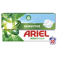 Капсулы для машинной стирки Ariel Все-в-1 Для чувствительной кожи 30 шт.