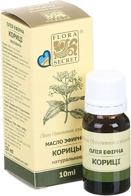 Эфирное масло Flora Secret кориці 10 мл 
