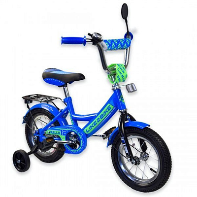 Велосипед дитячий Like2bike 2-колісний Rally синій 191215