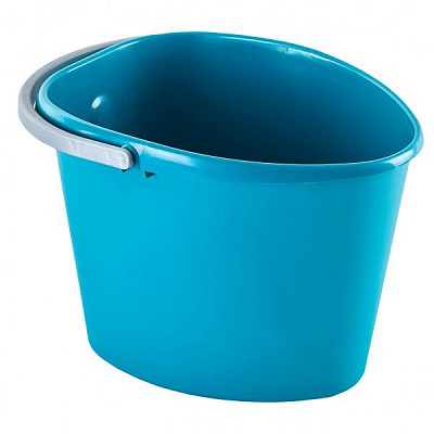 Ведро Алеана серцевидное бирюзовое 10 л 