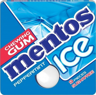 Жевательная резинка Perfetti - Van Melle MENTOS ICE МЯТА 12,9г. 