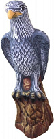 Скульптура садова Орел мальований 68 см