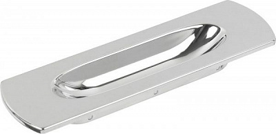 Меблева ручка 0054CL ABS d23 мм полірований хром Poliplast 338Рс