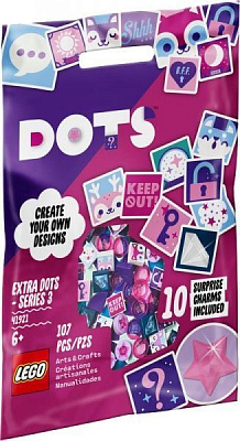 Конструктор LEGO Dots Дополнительные точки DOTS - серия 3 41921