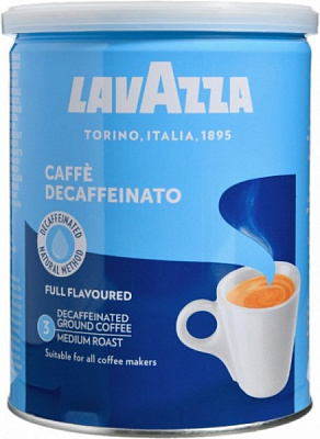 Кофе молотый Lavazza CAFFE Deсaffeinatotin 250 г