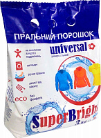 Пральний порошок для машинного та ручного прання SuperBright універсальний 3 кг 