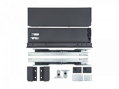 Тандембокс DC Slim 16 мм L-400 мм Н-86 мм графіт