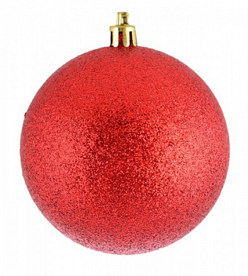 Куля новорічна d50 червоний