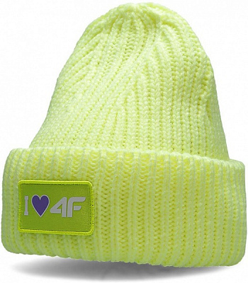 Шапка 4F CAP JCAD004 HJZ22-JCAD004-72N р.one size салатовый