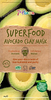 Маска глиняная для лица 7th Heaven Superfood Авокадо 10 г