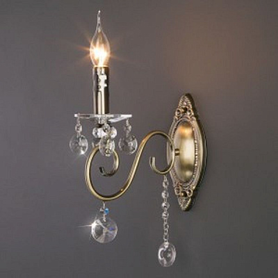 Бра Strotskis Ravenna 1x60 Вт E14 бронзовый 10104/1 