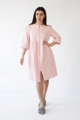 Халат домашній Flis clothes р. XL рожевий