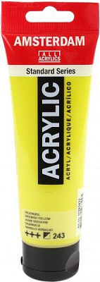 Краска акриловая № 243 Зелено-желтый 120 мл Amsterdam Standart Royal Talens