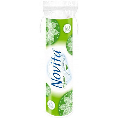 Ватные диски Novita оrganic 120 шт.