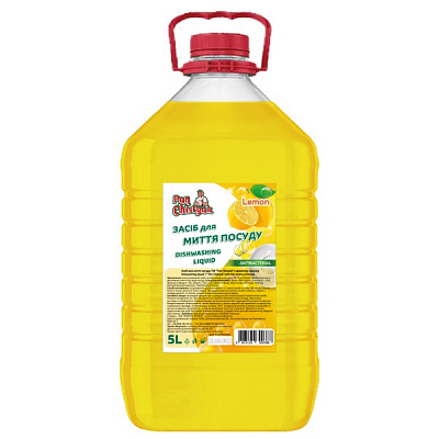 Средство для ручного мытья посуды Pan Chistyak с ароматом лимона 5л