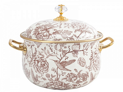 Кастрюля с крышкой Bird 3,8 л Elmani