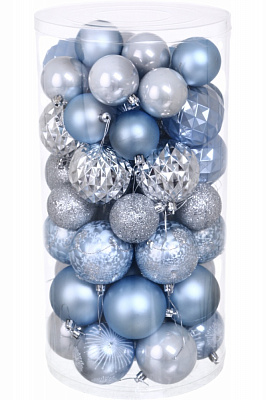 Набор елочных шаров 24IPC-01 d 60 мм 50 шт./уп.